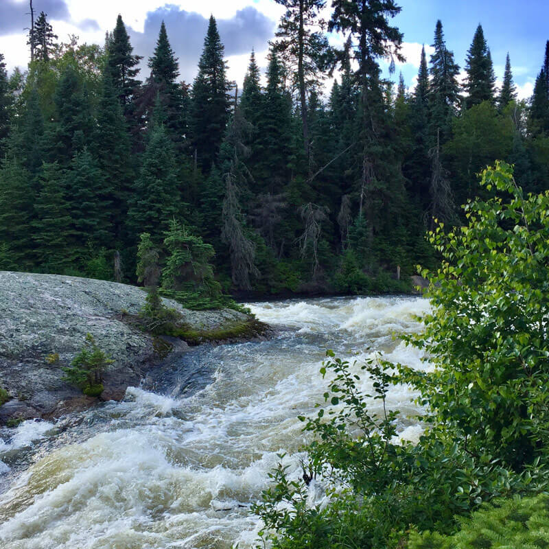 Deschambault Lake Falls Rapids