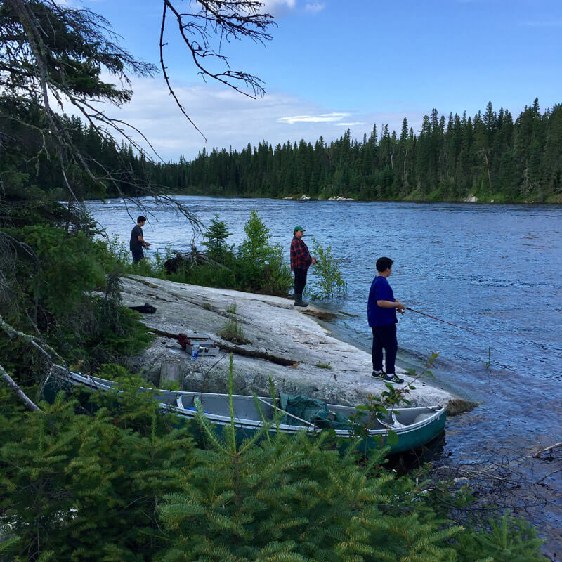 Deschambault Lake Fishermen